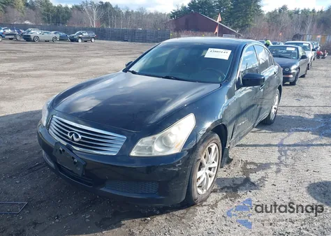 2009 Infiniti G37X from USA, damaged, VIN JNKCV61F39M054160